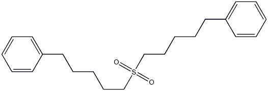 Phenylpentyl sulfone 结构式