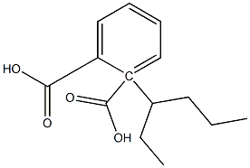 (+)-Phthalic acid hydrogen 1-[(S)-1-ethylbutyl] ester 结构式