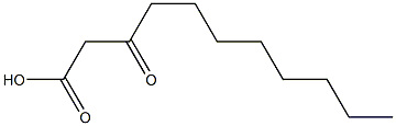 3-Oxoundecanoic acid 结构式