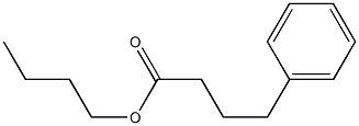 4-Phenylbutanoic acid butyl ester 结构式