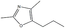 2,4-Dimethyl-5-propyloxazole 结构式