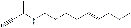 N-(1-Cyanoethyl)-5-nonenylamine 结构式