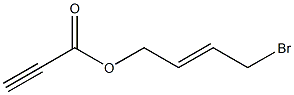 Propynoic acid (2E)-4-bromo-2-butenyl ester 结构式