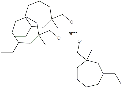 双(乙基己氧基)异丙醇铋, 5% W/V 在异丙醇中, 99.9% (ME 结构式