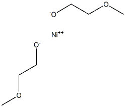 2-甲氧基乙醇镍, 5% W/V IN 2-METHOXYETHANOL, PACKAGED UNDER 结构式