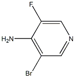 3-Bromo-5-fluoropyridin-4-amine 结构式