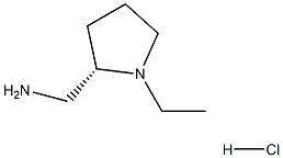 (S)-2-(Aminomethyl)-1-ethylpyrrolidinehydrochloride 结构式