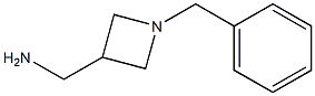 (1-Benzyl-3-azetidinyl)methanamine 结构式