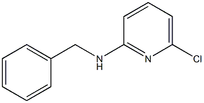 N-Benzyl-6-chloro-2-pyridinamine 结构式