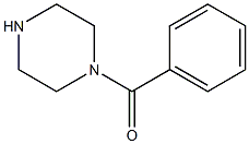 Phenyl(1-piperazinyl)methanone 结构式