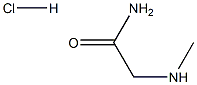 2-(Methylamino)acetamide hydrochloride 结构式