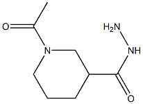 1-Acetyl-3-piperidinecarbohydrazide 结构式