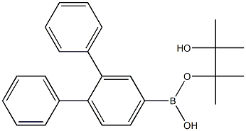 4-三联苯硼酸频那醇酯 结构式