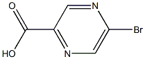 5-bromopyrazine-2-carboxylic acid
 结构式