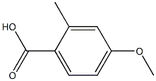 2-甲基-4-甲氧基苯甲酸 结构式