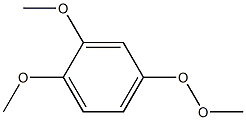 3,4-二甲氧基甲酸苯酯 结构式