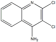 4-Amino-2,3-dichloroquinoline 结构式