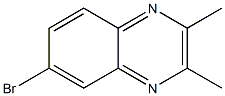 6-bromo-2,3-dimethylquinoxaline 结构式