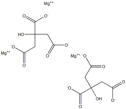 柠檬酸镁铵 结构式