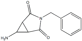 6-amino-3-benzyl-3-azabicyclo[3.1.0]hexane-2,4-dione 结构式