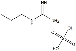 N-propylguanidine sulfate 结构式