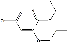 5-broMo-2-isopropoxy-3-propoxypyridine 结构式