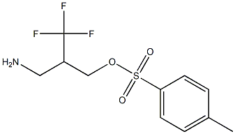 2-(aMinoMethyl)-3,3,3-trifluoropropyl 4-Methylbenzenesulfonate 结构式