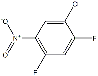 3-氯-4,6-二氟硝基苯 结构式