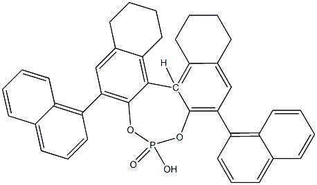 (11bS)-8,9,10,11,12,13,14,15-Octahydro-4-hydroxy-2,6-di-1-naphthalenyl-4-oxide-dinaphtho[2,1-d:1'',2''-f][1,3,2]dioxaphosphepin