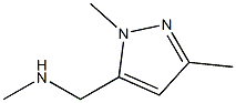 N-Methyl-(1,3-dimethyl-1H-pyrazol-5-yl)methanamine 结构式