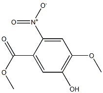 Methyl 5-hydroxy-4-methoxy-2-nitrobenzoate 结构式