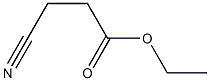 Ethyl 3-cyanopropanoate 结构式