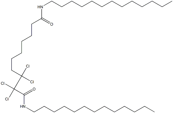 四氯-N,N'-双十三烷基苝二酰胺 结构式