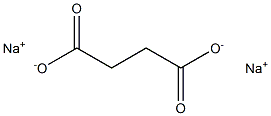 琥珀酸钠溶液(1%) 结构式