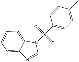 1-对甲苯磺酰基苯并咪唑 结构式