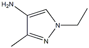 1-乙基-3-甲基-1H-吡唑-4-基胺 结构式