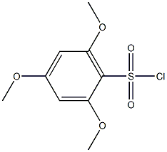2,4,6-三甲氧基苯磺酰氯 结构式