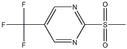 2-甲砜基-5-三氟甲基嘧啶 结构式