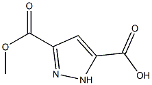 3,5-吡唑二甲酸甲酯 结构式