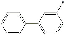 3-氟联苯 结构式