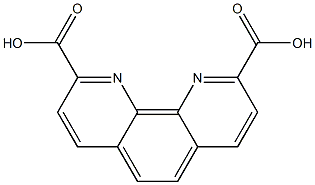 2,9-二羧基-1,10-菲罗啉 结构式