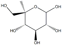 5-甲基阿糖尿苷 结构式