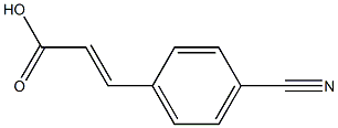 对氰基肉桂酸 结构式