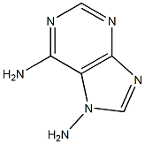 腺嘌呤-7-氮氧 结构式