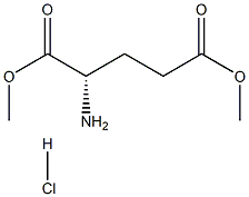 盐酸-L-谷氨酸二甲酯 结构式