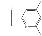 2-三氟甲基-4,6-二甲基吡啶 结构式