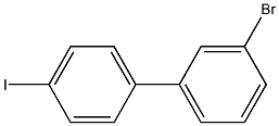 3'-溴-4-碘联苯 结构式