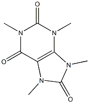 四甲基尿酸 结构式