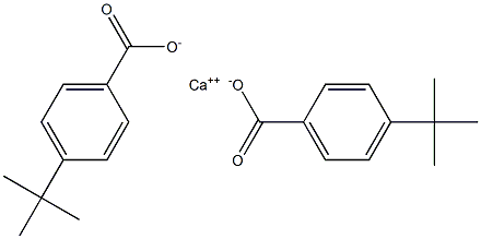 对叔丁基苯甲酸钙 结构式