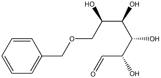 6-O-苄基D甘露糖 结构式